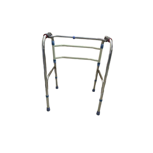 Регулируемая рама для ходьбы из алюминиевого сплава SafeStep-легкая крепкая Опора емкостью 100 кг, Сертифицированный класс Walker Rollator - Product Image 1