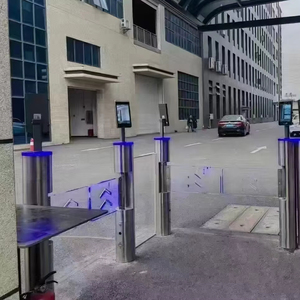 Tự động Swing turnstile cổng <span class=keywords><strong>RFID</strong></span> QR Nhận dạng khuôn mặt hàng rào thép không gỉ cho hệ thống kiểm soát truy cập - Product Image 5