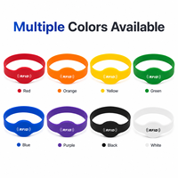 Bracelet en silicone NFC populaire, étanche, réglable et durable avec code QR pour contrôle d'accès