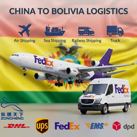 Expédition Express Logistique Porte-à-Porte pour les Expéditions Internationales LCL Express de Chine vers la Bolivie Agent Maritime DHL