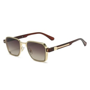 2026 New European and AmericanStyle Fashionable SquareFrame Sunglasses for Men, Stylish and Trendy, UVProtective <b>Shades</b> for - Product Image 2