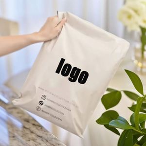 Custom logo Biodegradable Nude Poly Shipping Mailer Nude Matte Custom Poly Bags Mailing Bags Nude Express Packaging Bag - Product Image 2