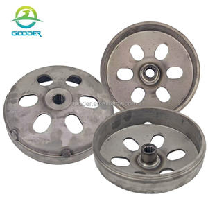 GOODER GY6 <span class=keywords><strong>125</strong></span> CVT <span class=keywords><strong>Kymco</strong></span> Agility Clutch Bell Racing Clutch Housing Motorcycle Clutch Cover - Product Image 1
