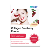 Poudre de Collagène et Canneberge en Promotion pour Femmes : Anti-Âge, Nutrition, Substitut de Repas, Soin Éclaircissant de la Peau, Nutrition Personnalisable