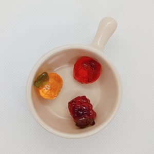 Gomitas Mini <span class=keywords><strong>Juicy</strong></span> 4D al por Mayor con Relleno de Mermelada de Frutas, Dulces de Gomita Rellenos de Mermelada - Product Image 4