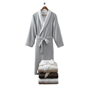 Peignoir de bain unisexe extra large douillet Peignoir en microfibre de polyester bon marché 100% pour adultes - Product Image 1