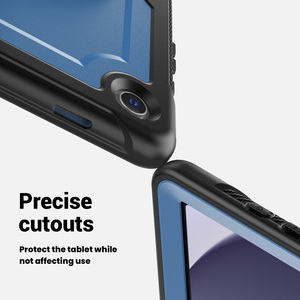 Funda Giratoria 360° a Prueba <span class=keywords><strong>de</strong></span> Golpes para <span class=keywords><strong>Tablet</strong></span> <span class=keywords><strong>Samsung</strong></span> Galaxy Tab A9/A11 <span class=keywords><strong>de</strong></span> 8.7 Pulgadas, Cubierta Resistente <span class=keywords><strong>de</strong></span> TPE con Textura Antideslizante - Product Image 4
