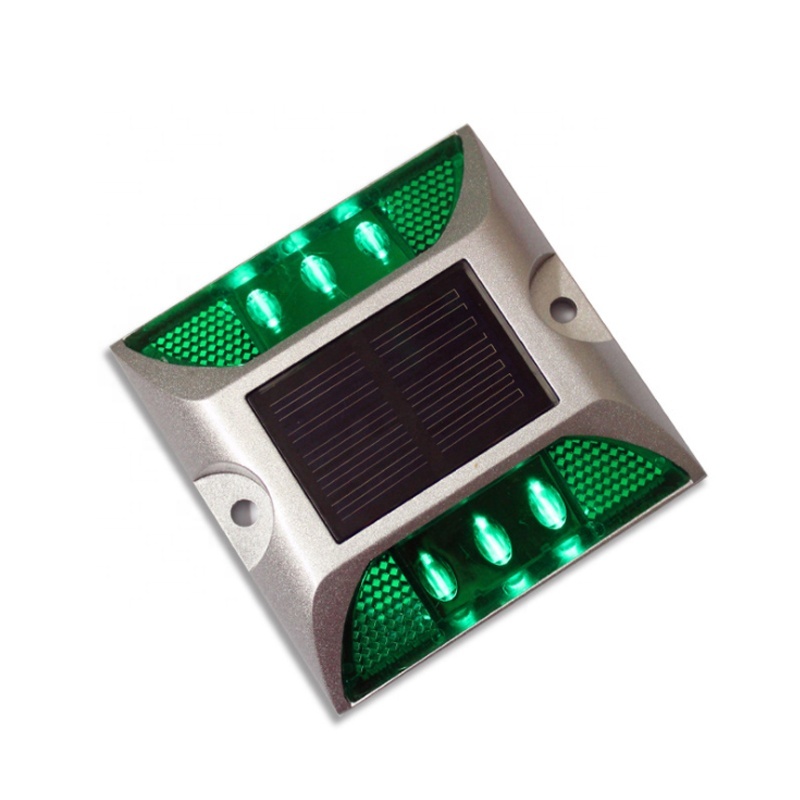 High Brightness IP68 Solar Road Stud Light Aluminum LED Cat Eye G105 Underground Traffic Warning High Brightness Plastic · image 4