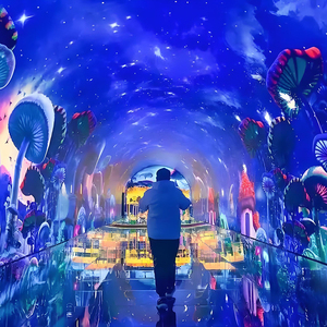 Màn hình LED toàn cảnh, phòng triển lãm kỹ thuật số, thiết bị chiếu hologram, màn hình hội chợ thương mại - Product Image 1