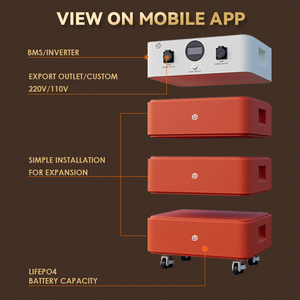 Zxd một cửa mua sắm năng lượng mặt trời hoàn thành thiết lập 5KW 11Kw biến tần 15kwh lai năng lượng mặt trời năng lượng Storge hệ thống cho nhà Off lưới toàn bộ - Product Image 2