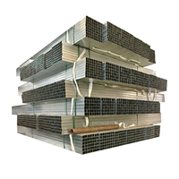 Venta Directa de Fábrica, Tubo Cuadrado Galvanizado de Aleación de 3 mm, Estándar ASTM, Técnica ERW