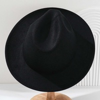 Chapeau de cowboy classique blanc en feutre à large bord pour adultes, idéal pour les mariages et les fêtes western - Vente en gros