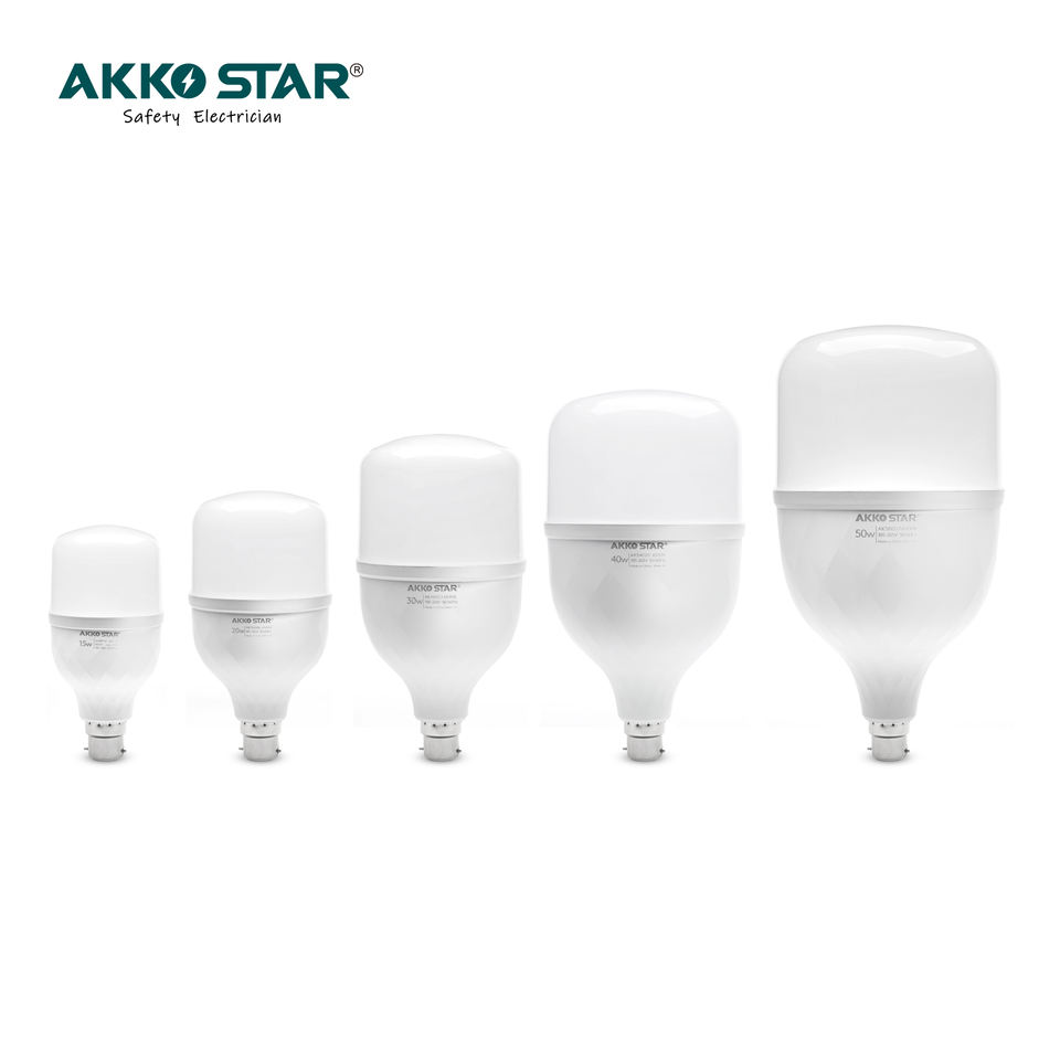 AKKO STAR LED 50W T Bulb Energy Saving B22 Cup Full of Aluminum Two ...