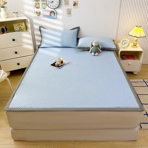 <span class=keywords><strong>2025</strong></span> Nieuwe Zomer Koeling Matras Pad Effen Kleur Bean Bed <span class=keywords><strong>Mat</strong></span> Gebreide Polyester Vezel Cool Gevoel Voor Ziekenhuis Hotel Slaap Gebruik - Product Image 4