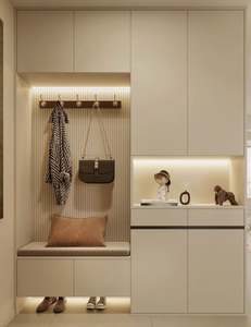 Zapatero de Madera Resistente, Fácil de Montar, Apilable, Mueble para Hogar, Apartamento, Villa, Hotel, Almacén, Almacenamiento de Zapatos, Sala de Estar - Product Image 1