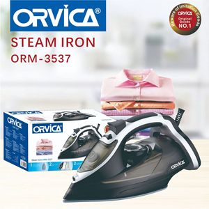 ORVICA's new handheld electric iron, a household steam iron, and a must-have for ironing <b>clothes</b>. - Product Image 4