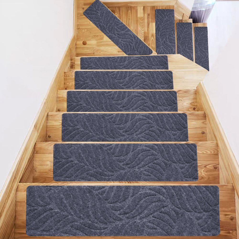 Gris foncé (motif feuilles)