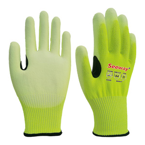 <span class=keywords><strong>Gants</strong></span> anti-coupure Seeway ANSI A4 avec paume enduite de PU <span class=keywords><strong>pour</strong></span> une meilleure adhérence et entre-doigts renforcé <span class=keywords><strong>pour</strong></span> la manipulation des outils de jardinage - Product Image 1