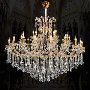 ثريا كريستالية فاخرة LED مع مصباح متدلي كريستال K9 لتزيين غرفة المعيشة وغرفة الطعام - Product Image 5