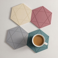 Sous-plats et dessous de plat en silicone modernes, réutilisables, résistants à la chaleur, sur mesure, pour cuisine et table, diamètre