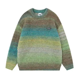 Maglioni casual di lusso all'ingrosso in maglia a sublimazione unisex streetwear maglione girocollo
