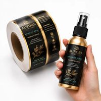 Étiquettes personnalisées pour flacons d'huiles essentielles – Impression imperméable et résistante à l'huile – Autocollants adhésifs avec logo pour compte-gouttes 5ml, 10ml, 30ml