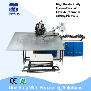 2-6 mét New <span class=keywords><strong>CNC</strong></span> quần áo Móc Áo Máy làm <span class=keywords><strong>2D</strong></span> dây hình thành và máy hàn có thể làm cho quần áo khô kệ - Product Image 2