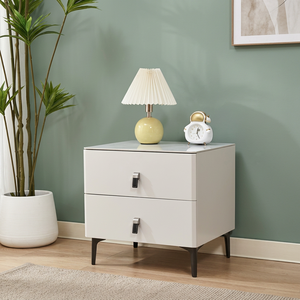Bedroom Furniture Wooden Bedside <b>Cabinet</b> for Storage With Drawers - Product Image 3