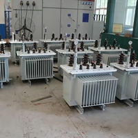 Transformateur de puissance à bain d'huile 50 KVA triphasé 10,5 KV à 400 V, hermétique, transformateur de distribution S13 50 Hz