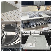 Machine CNC pour comptoirs en pierre RBB-3015ATC, ATC 12 outils, découpe automatique, perçage, profilage des bords, polissage