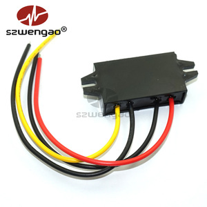 Szwengao ตัวแปลงไฟกระแสตรง12V ถึง5V เอาต์พุต3A สำหรับจอแสดงผลรถยนต์แหล่งจ่ายไฟ - Product Image 5