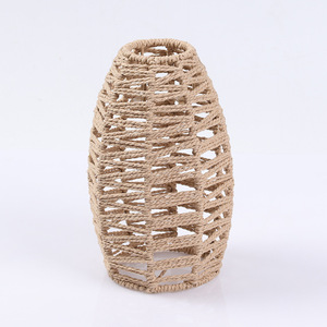 Modern Paper Rope Knitting <strong>Lamp</strong> Shade Pendant <strong>Lampshade</strong> <strong>for</strong> Home - Product Image 1
