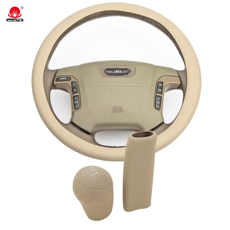2023 Source factory Car accessories Steering wheel cover handbrake cover kit gear shift knob