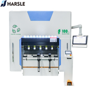 Presse plieuse CNC HARSLE DA58TX à 6 axes entièrement électrique pour tôles, acier inoxydable et acier au carbone