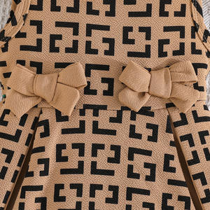 Abiti estivi <span class=keywords><strong>eleganti</strong></span> senza maniche per neonate, comodi, traspiranti, con bellissimi fiocchi, graziosi vestiti per bambini. - Product Image 5