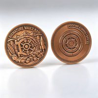 Moneda Conmemorativa de Cobre Fundido a Presión 99% Puro con Borde Dentado, Coleccionable, Hecha a Medida, Marca BQ, Modelo BQ0823, Origen Guangdong, Divina
