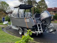 Meilleur bateau de pêche en aluminium soudé en mer de 6,25 m homologué CE en Angleterre à vendre