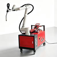 Robot de Soldadura Colaborativo de 6 Ejes Totalmente Automático, Soldador Industrial Automático para Tuberías, Brazo Robótico de Soldadura TIG MIG