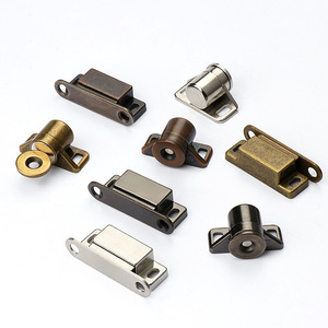 Zinc Alloy Magnetic Cabinet Door Catches Round Strong Hold Traditional Style For Cabinet Doors - Product Image 1