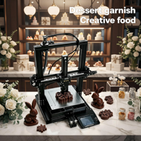 Impresora 3D de Chocolate FDM con Nivelación Automática y Conectividad USB, Personalizable, de Grado Alimenticio, para Postres en Remolques de Comida Móviles