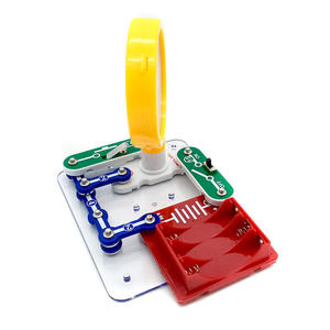 Kit STEM DIY Miroir Infini Blocs de Construction Électroniques Modulaires Expérience d'Optique Visuelle Boîtier de Circuits Sûr Sans Soudure - Product Image 3