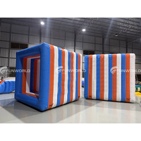 Pvc Gonflable Flip It Cube Gonflable Flip Compétition Jeux Gonflables En Plein Air pour Team Building