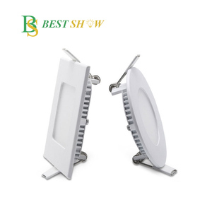 Panel LED Cuadrado/Redondo, Fábrica Zhongshan, Panel LED Empotrable, Súper Delgado, 3w <span class=keywords><strong>4w</strong></span> 5w 6w 7w 8w 9w 10w 12w 15w 18w - Product Image 5