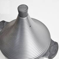 Tajine Marocain de 32 cm pour Cuisiner – Marmite à Induction – Mini Plat de Cuisson Style Marocain