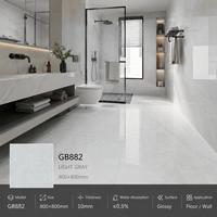 Carrelage en porcelaine pleine masse aspect marbre gris Grèce de haute qualité de Foshan, Guangdong – Carrelage super blanc ultra plat émaillé antidérapant