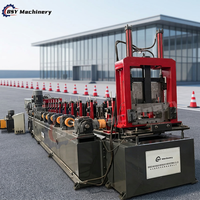 Machine de formage de profilés en C et U entièrement automatique, hydraulique, PLC, interchangeable, CE ISO pour la construction en acier