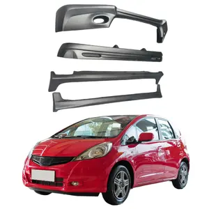 Wide Body Kit For Honda Fit 2011 2012 2013 ,the Pp Auto Body Systems includes Front Bumper Lip,Rear Bumper Lip,Side Skirt