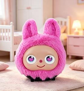 Nuevo Altavoz de la Serie de Peluches <span class=keywords><strong>Raab</strong></span> con Tacto Facial, 8 Modos de Video, Altavoz Bluetooth con Cambio de Color - Product Image 3