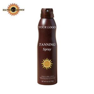 Bronzant naturel biologique sans soleil de <span class=keywords><strong>marque</strong></span> privée pour un faux bronzage accéléré avec parfum Spray autobronzant pour lit de bronzage foncé - Product Image 1