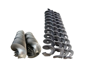 Factory Direct Sales of Spiral Blades for Left and Right Rotating Elevators, <strong>Conveyors</strong>, and Feeders; Custom-made Auger Blades - Product Image 3